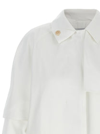 Max Mara Baba Trench Coat White