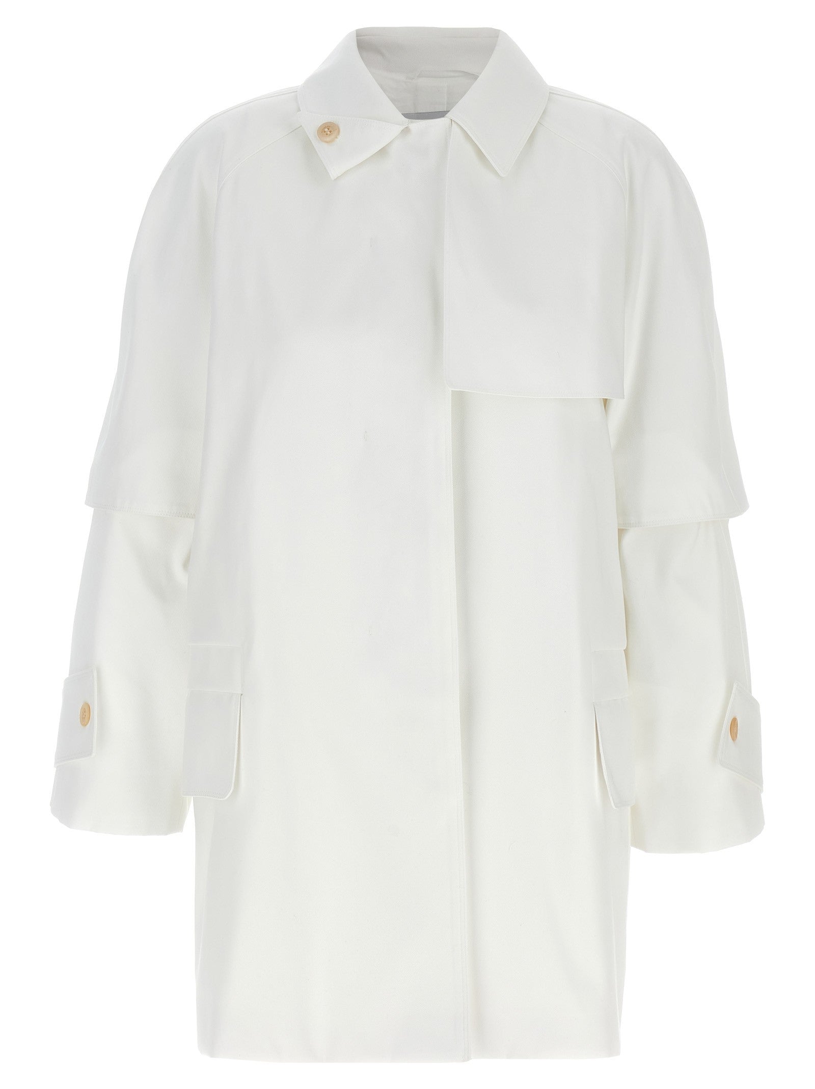 Max Mara Baba Trench Coat White