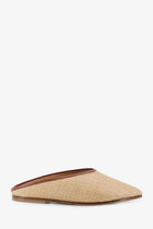 Babú Milano Women's Raffia Sandals Beige