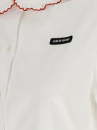 Miu Miu Baby Collar Shirt Red, view 4