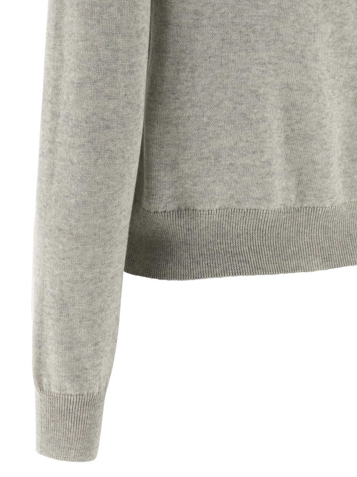 Maison Kitsuné Baby Fox Cardigan Grey
