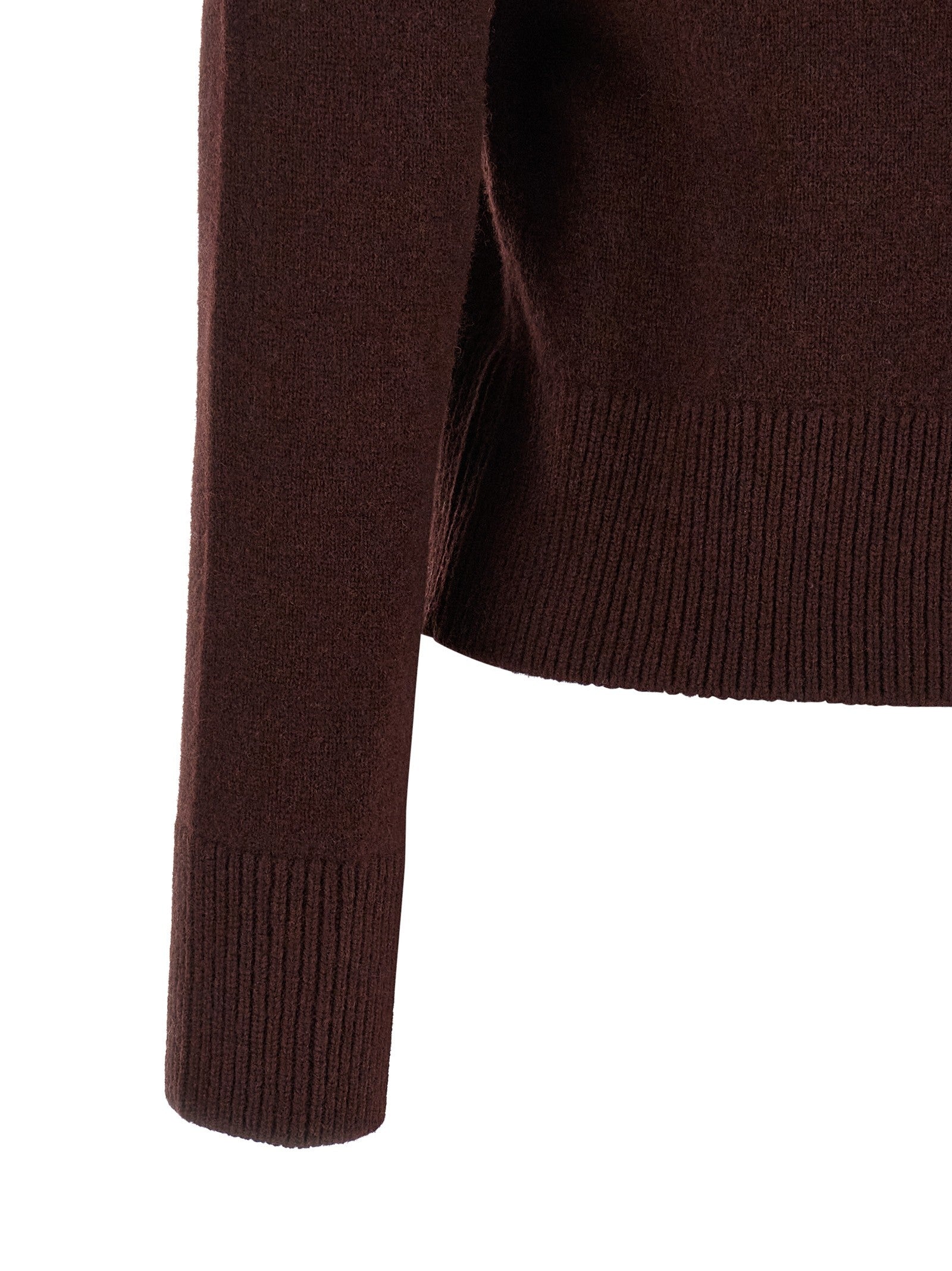 Maison Kitsuné Baby Fox Cardigan Brown