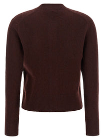 Maison Kitsuné Baby Fox Cardigan Brown