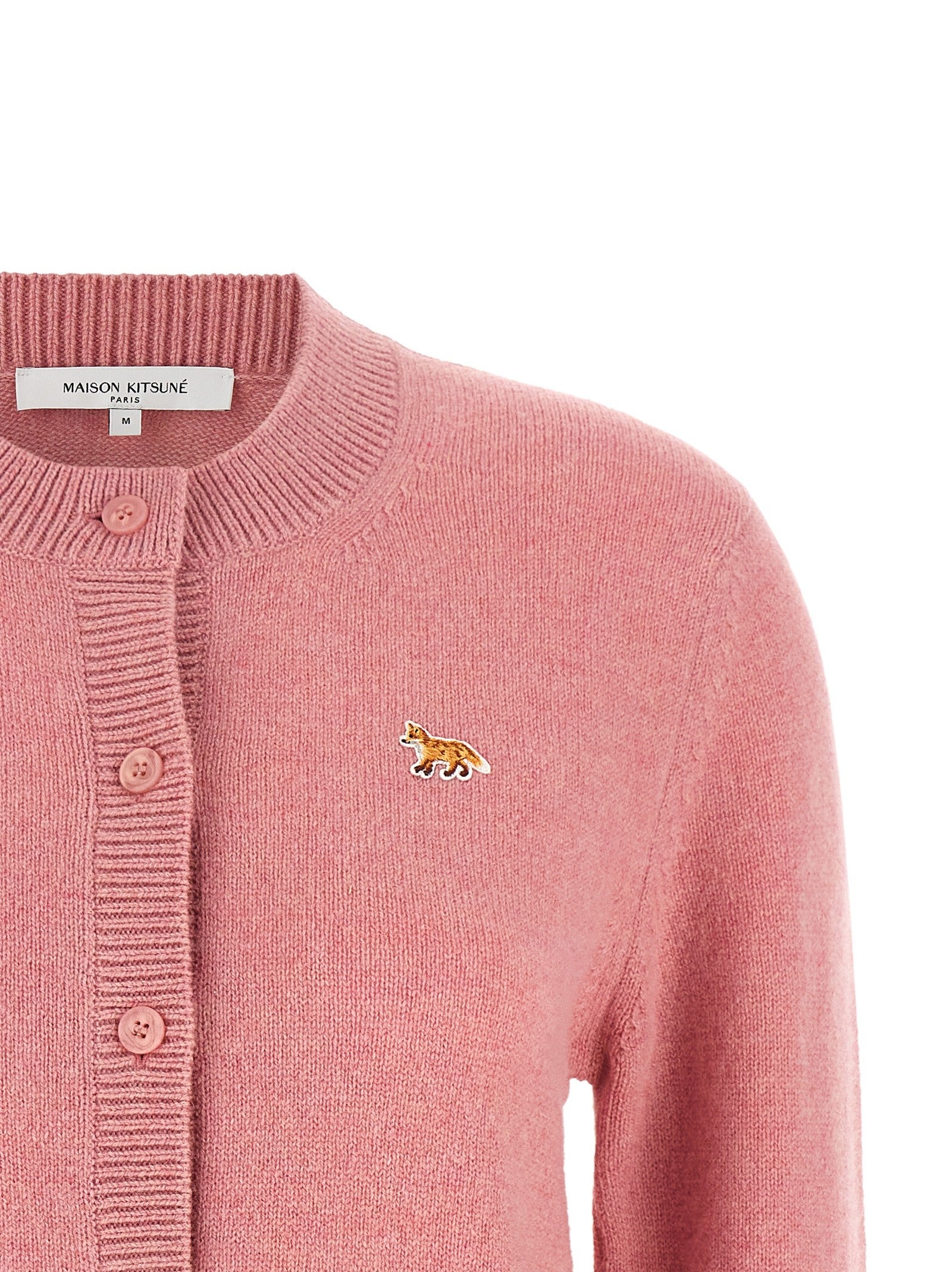 Maison Kitsuné Baby Fox Cardigan Blue
