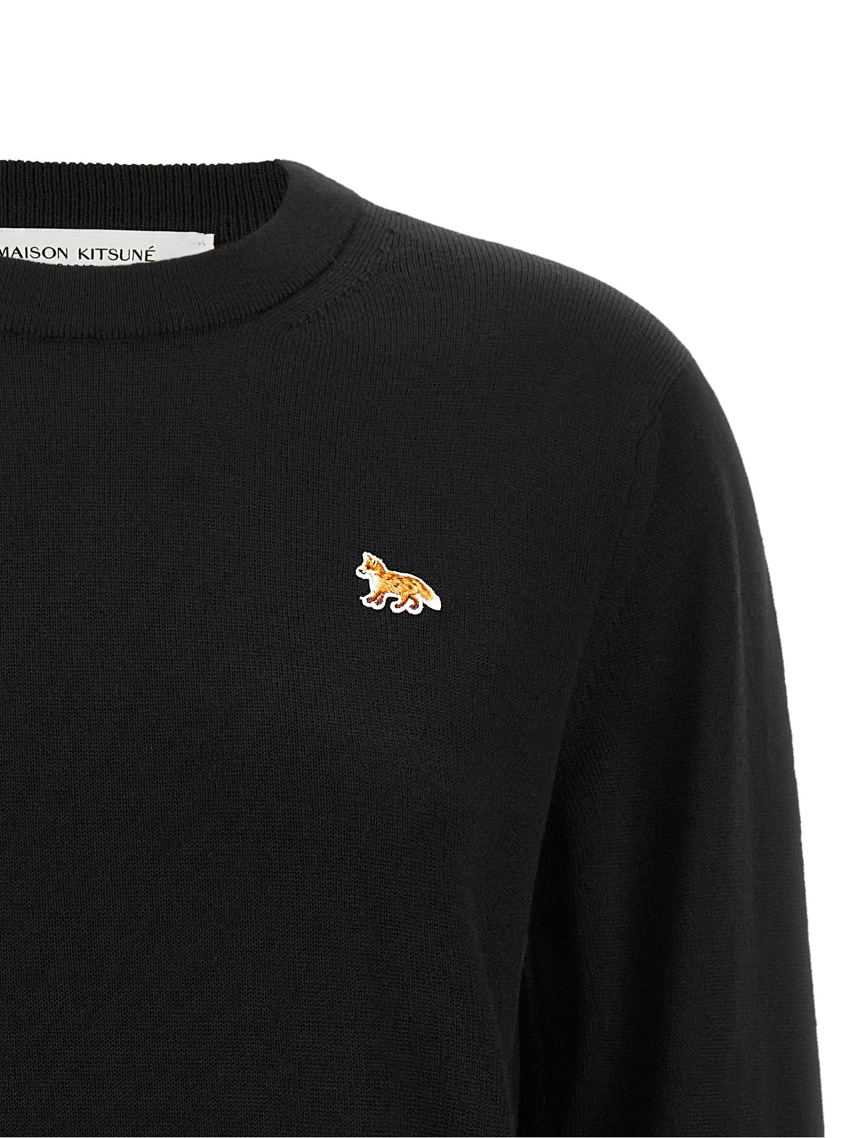 Maison Kitsuné Baby Fox Sweater Black