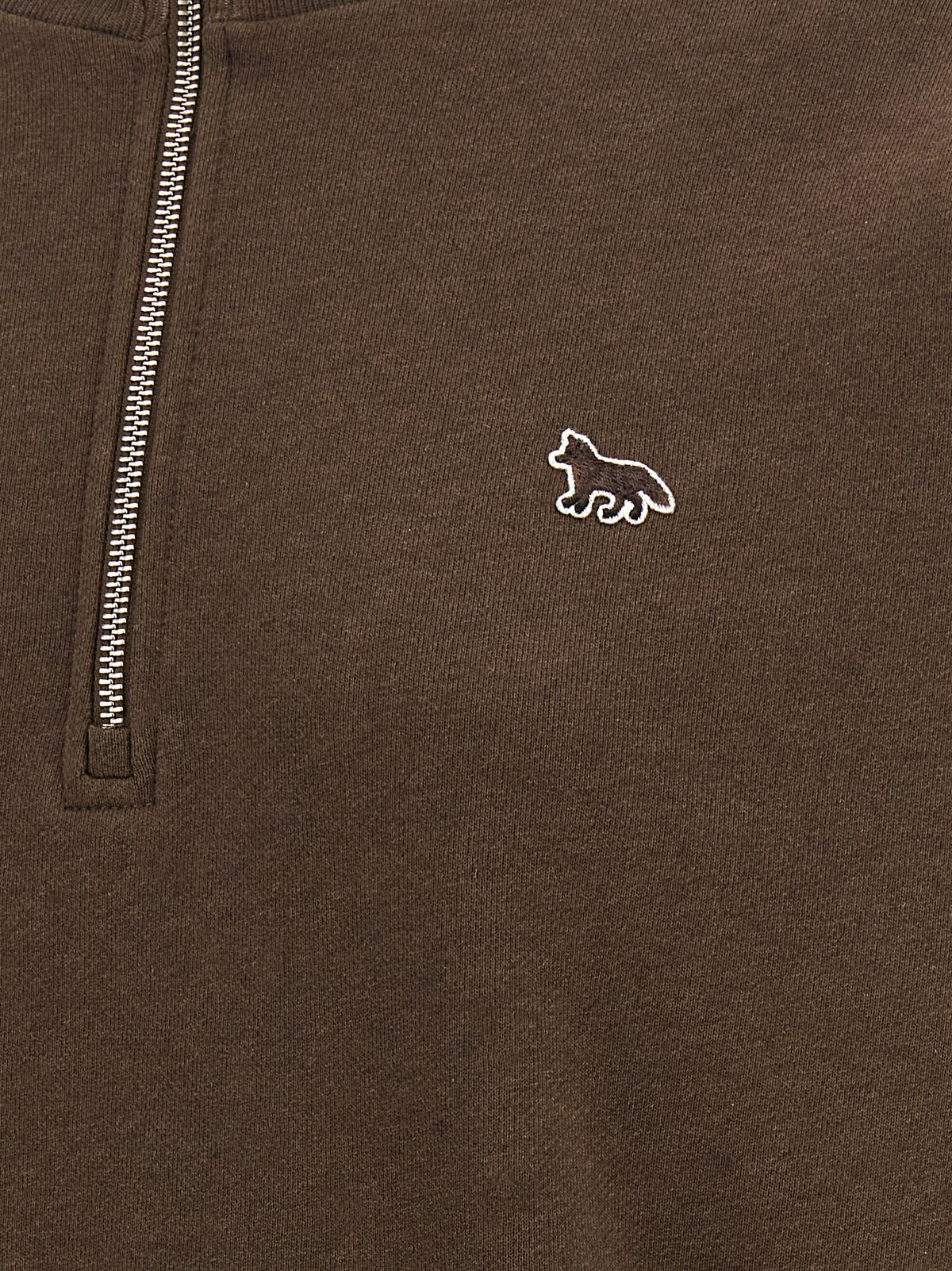 Maison Kitsuné Baby Fox Sweatshirt Brown