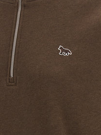 Maison Kitsuné Baby Fox Sweatshirt Brown