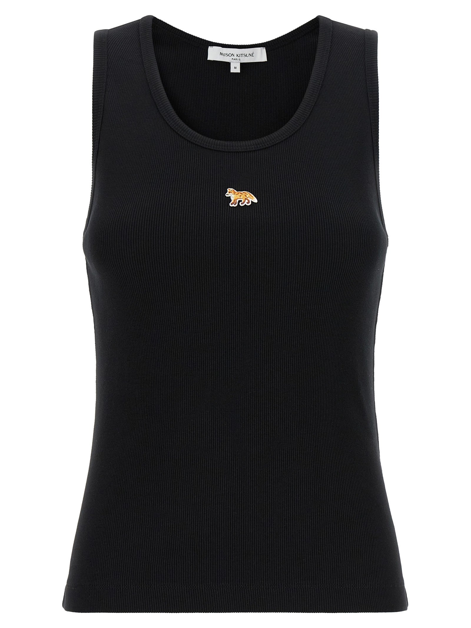 Maison Kitsuné Baby Fox Tank Top Black