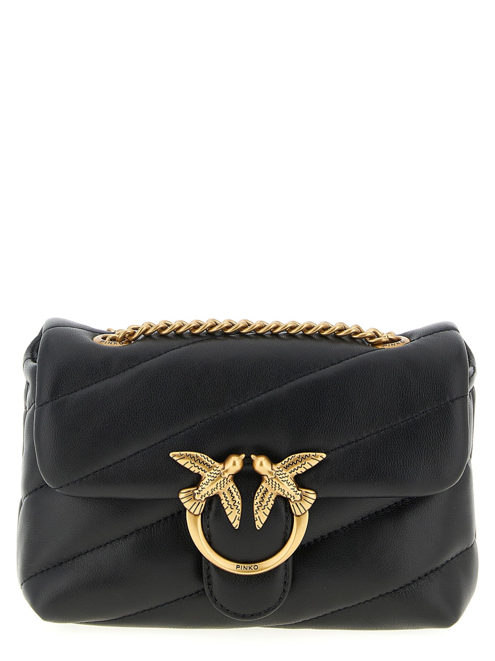 Pinko Baby Love Puff Crossbody Bag Black