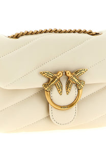 Pinko Baby Love Puff Crossbody Bag White