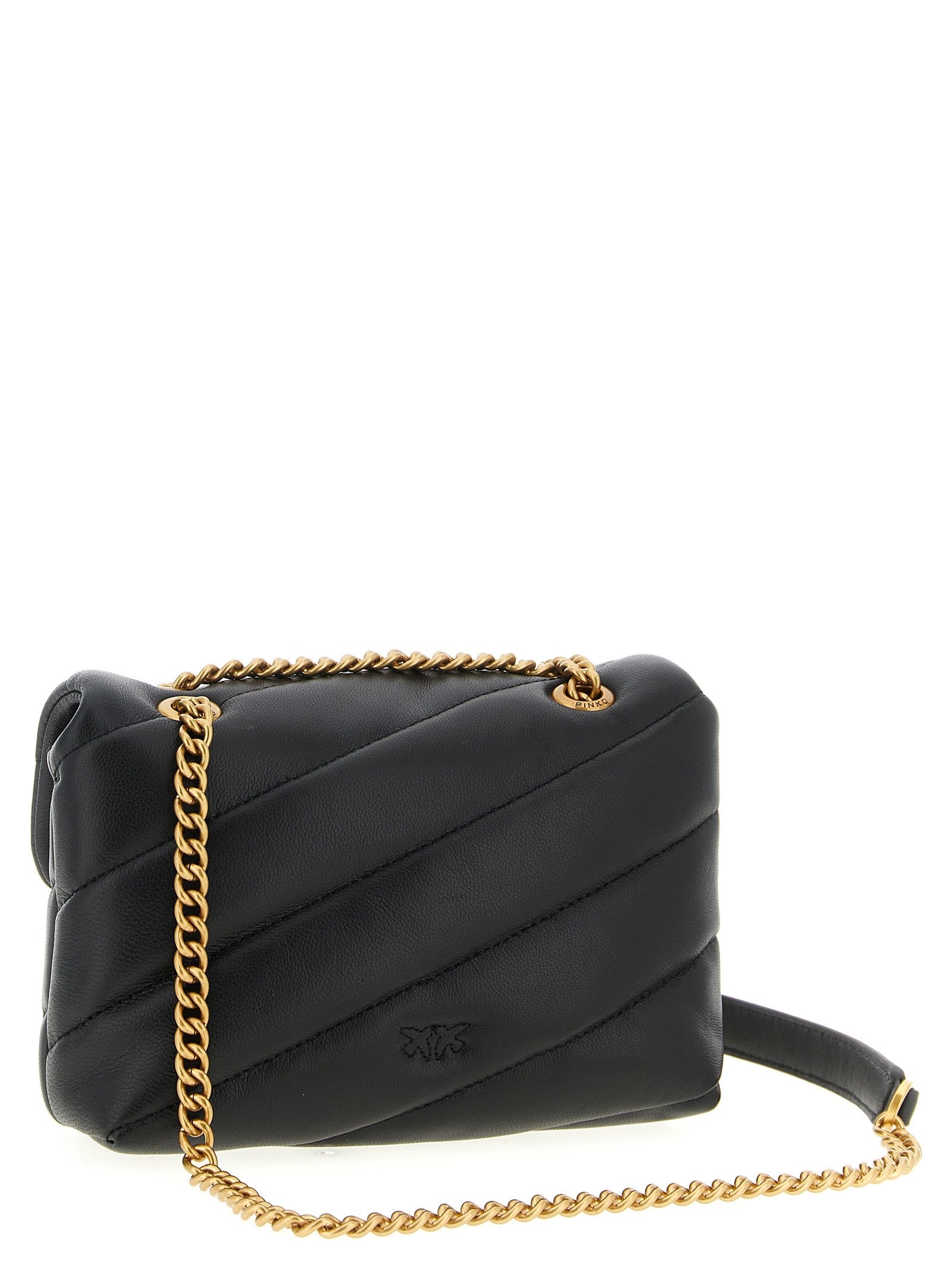 Pinko Baby Love Puff Crossbody Bag Black