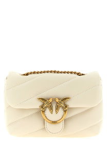 Pinko Baby Love Puff Crossbody Bag White