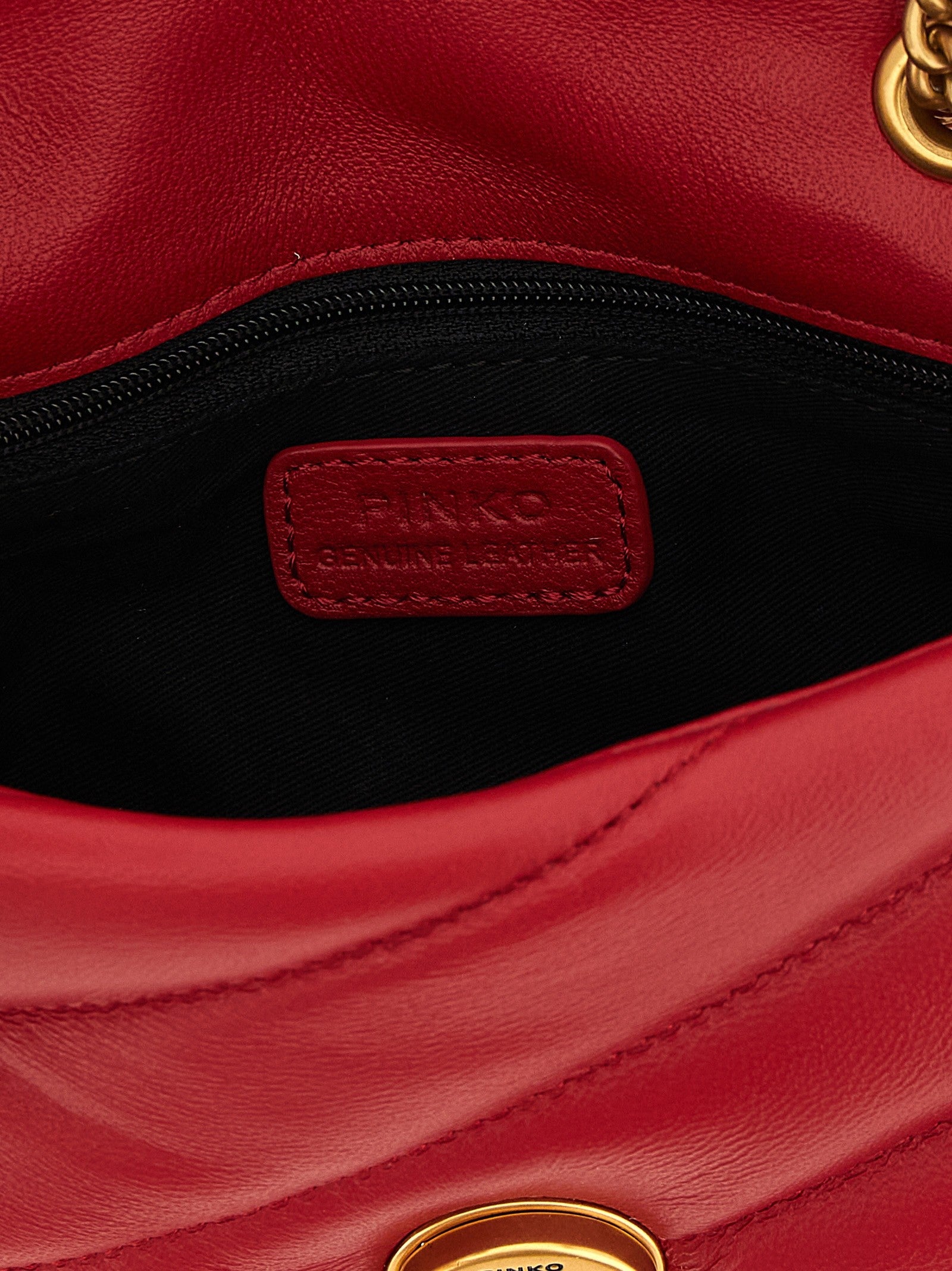Pinko Baby Love Puff Crossbody Bag Red