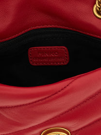 Pinko Baby Love Puff Crossbody Bag Red