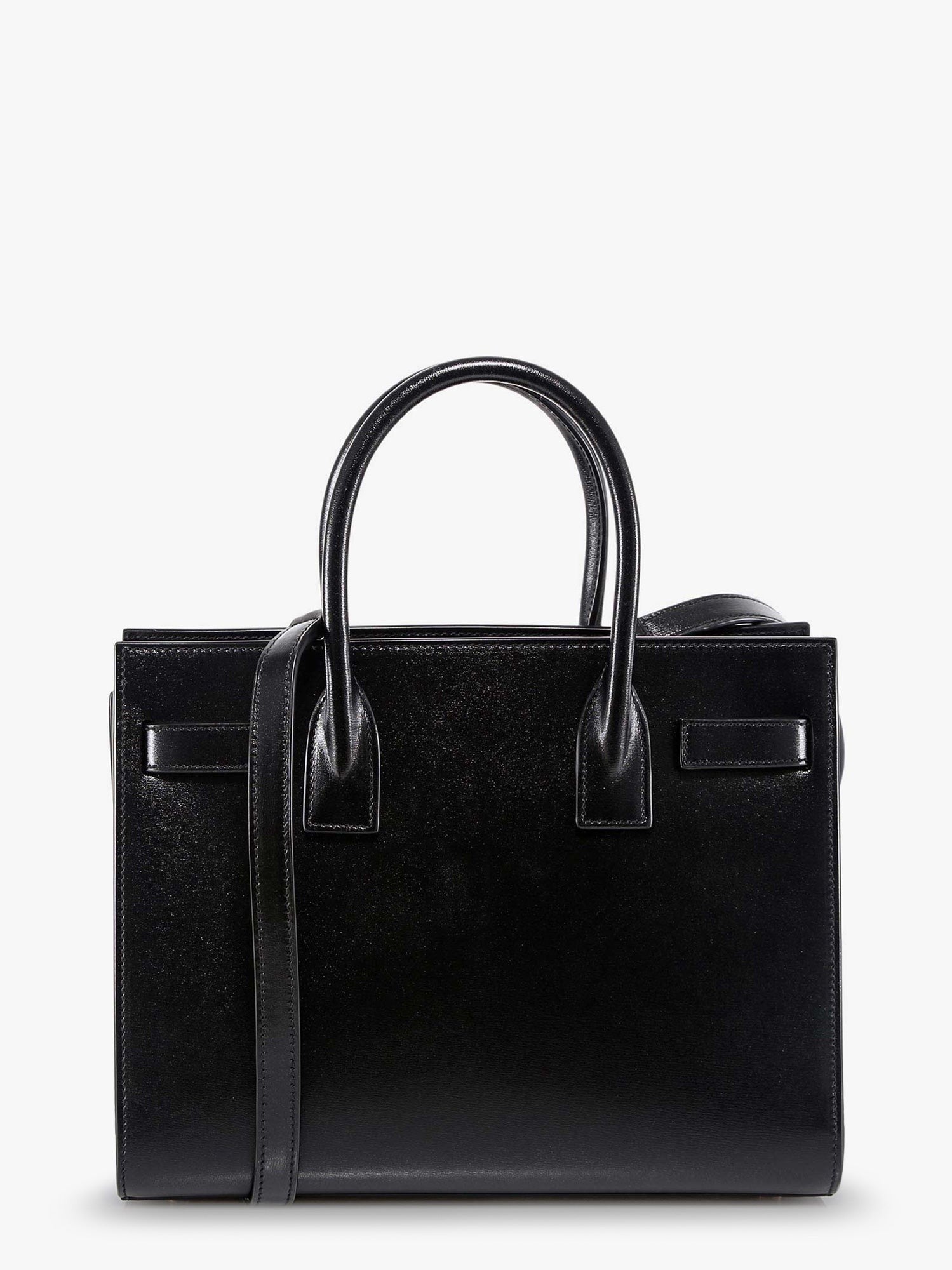 Saint Laurent Women's Baby Sac De Jour Leather Handbag Black