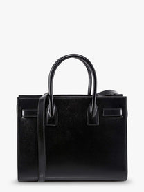 Saint Laurent Women's Baby Sac De Jour Leather Handbag Black