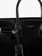 Saint Laurent Women's Baby Sac De Jour Leather Handbag Black, view 4