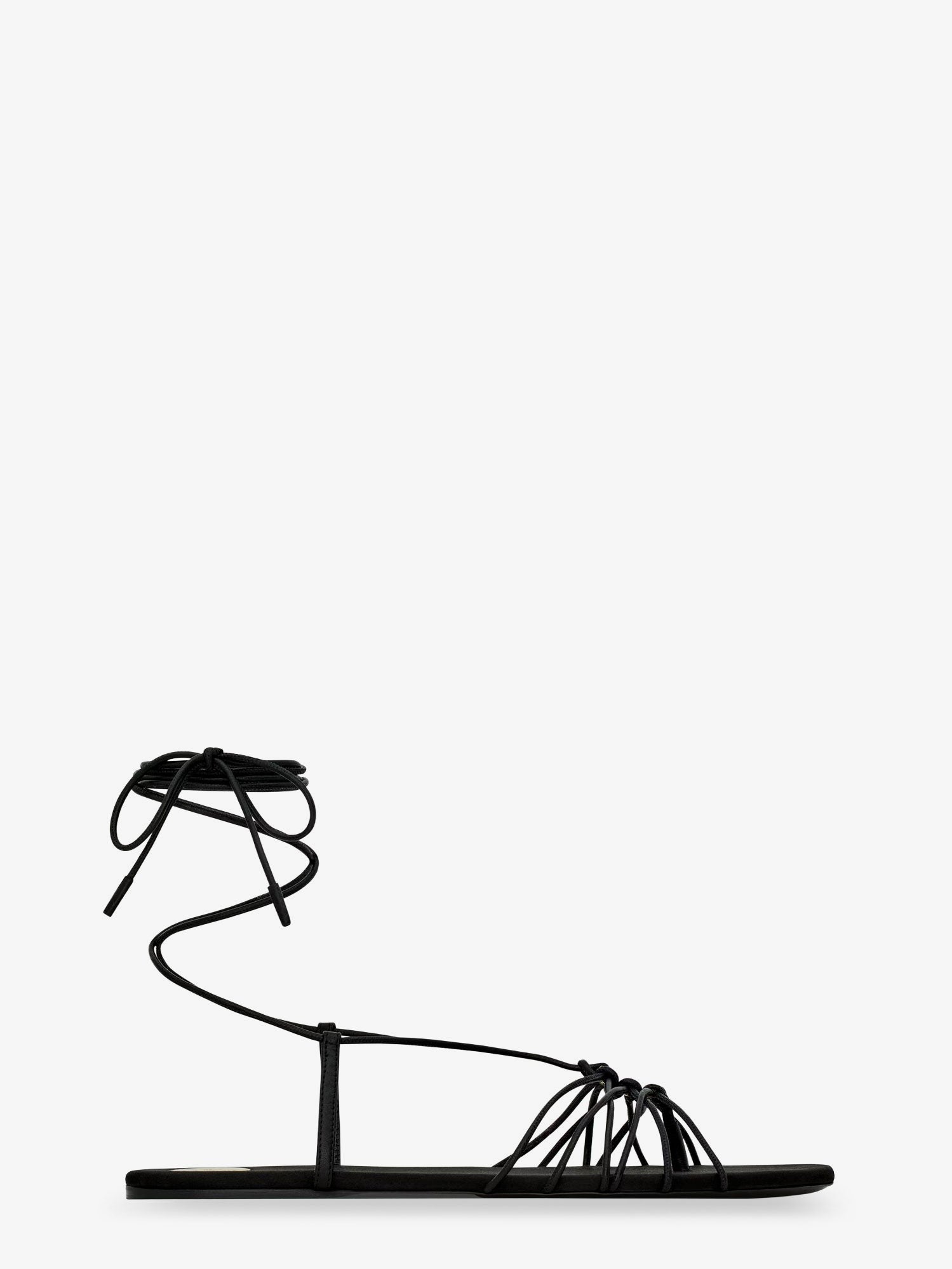 Saint Laurent Women's Babylone Sandals Black