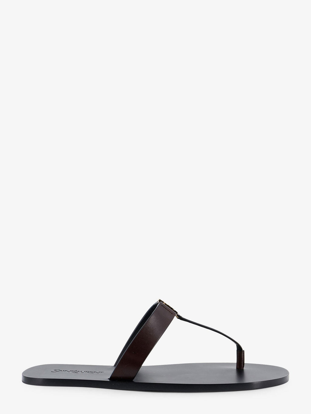 Saint Laurent Men's Babylone Sandals Brown