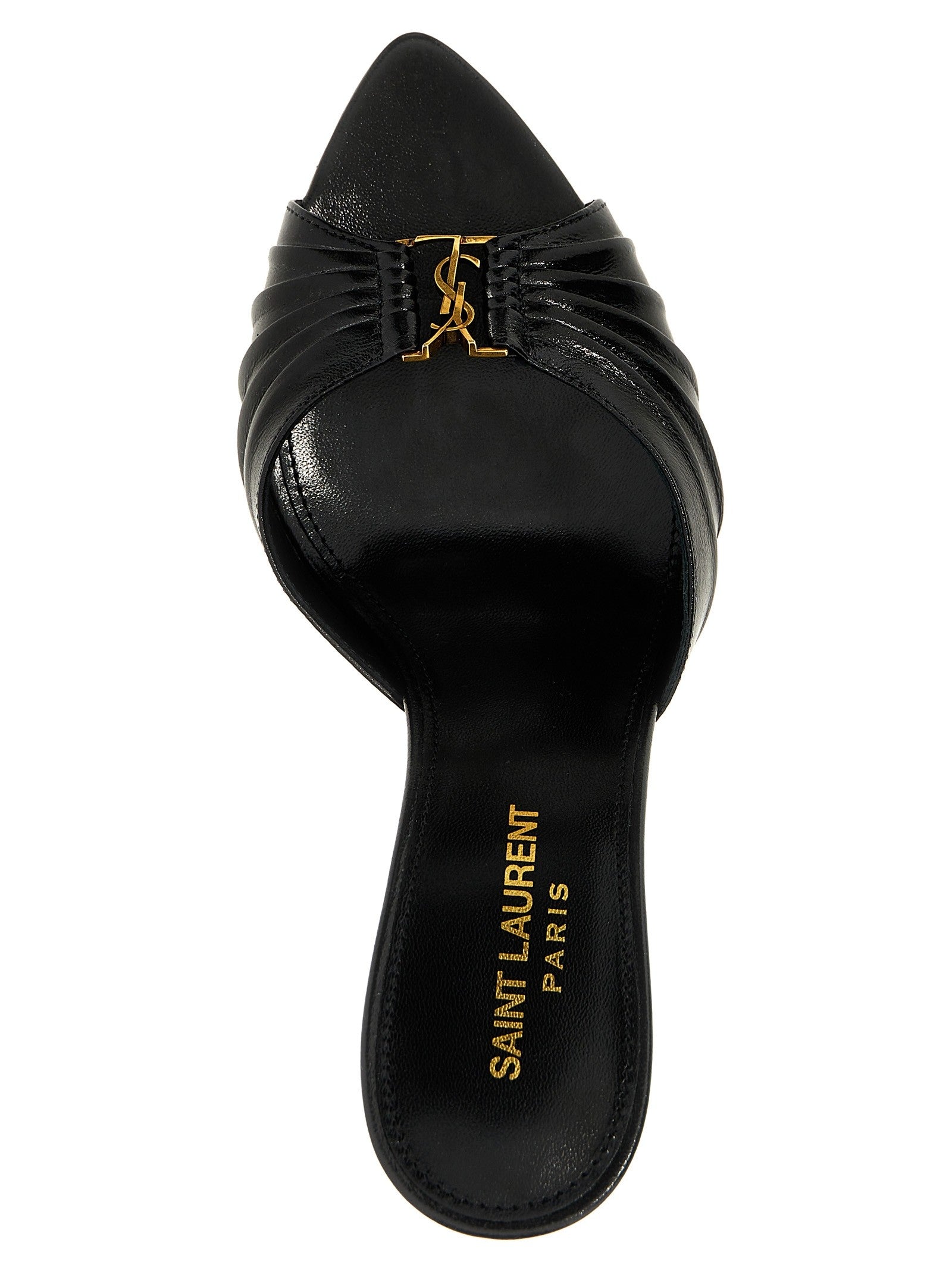 Saint Laurent Babylone Mules Black