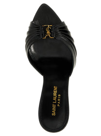 Saint Laurent Babylone Mules Black