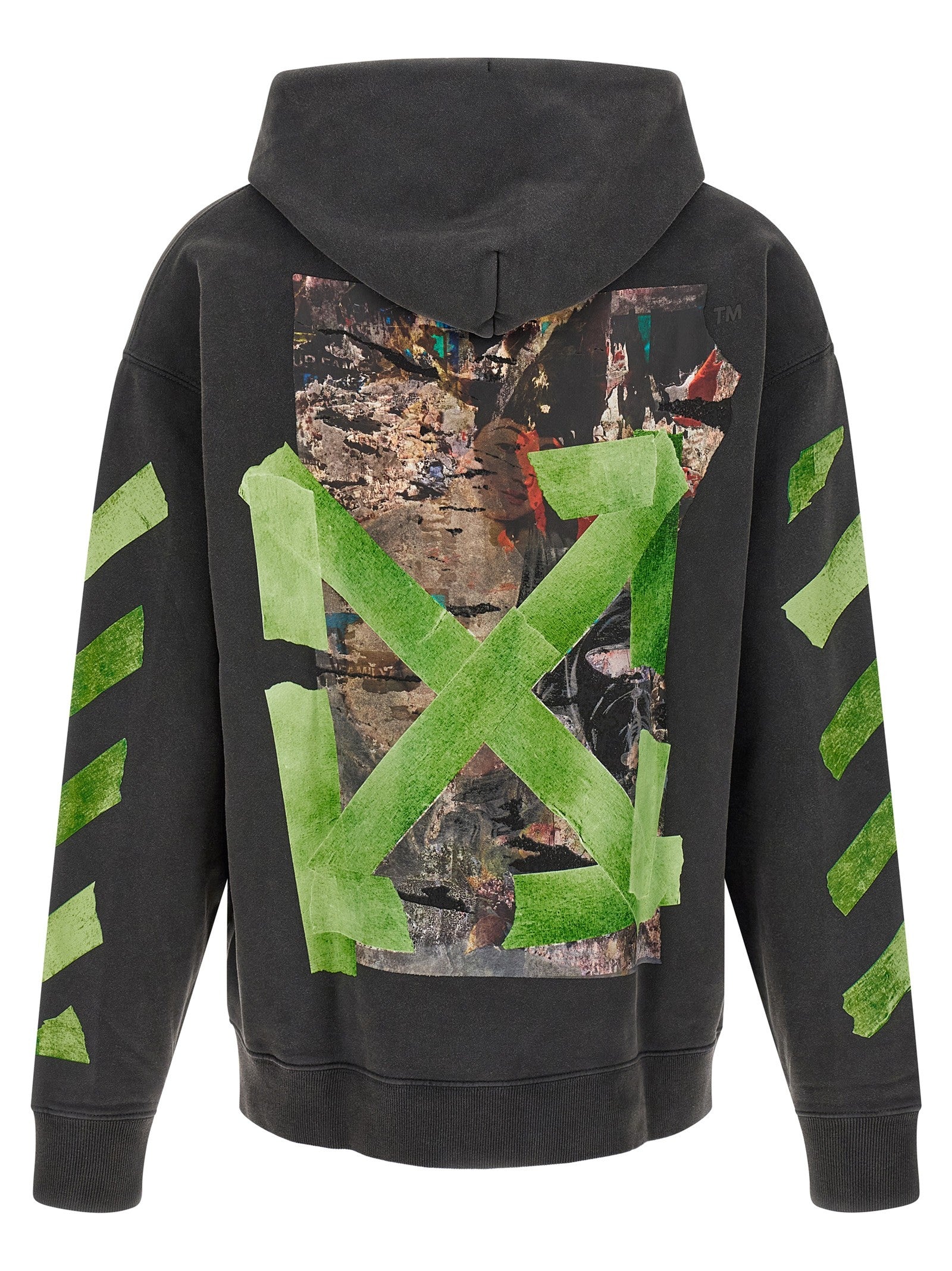 Off-White Bacco Arrow Skate Sweatshirt Grey