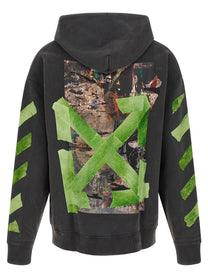 Off-White Bacco Arrow Skate Sweatshirt Grey