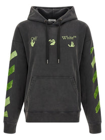 Off-White Bacco Arrow Skate Sweatshirt Grey