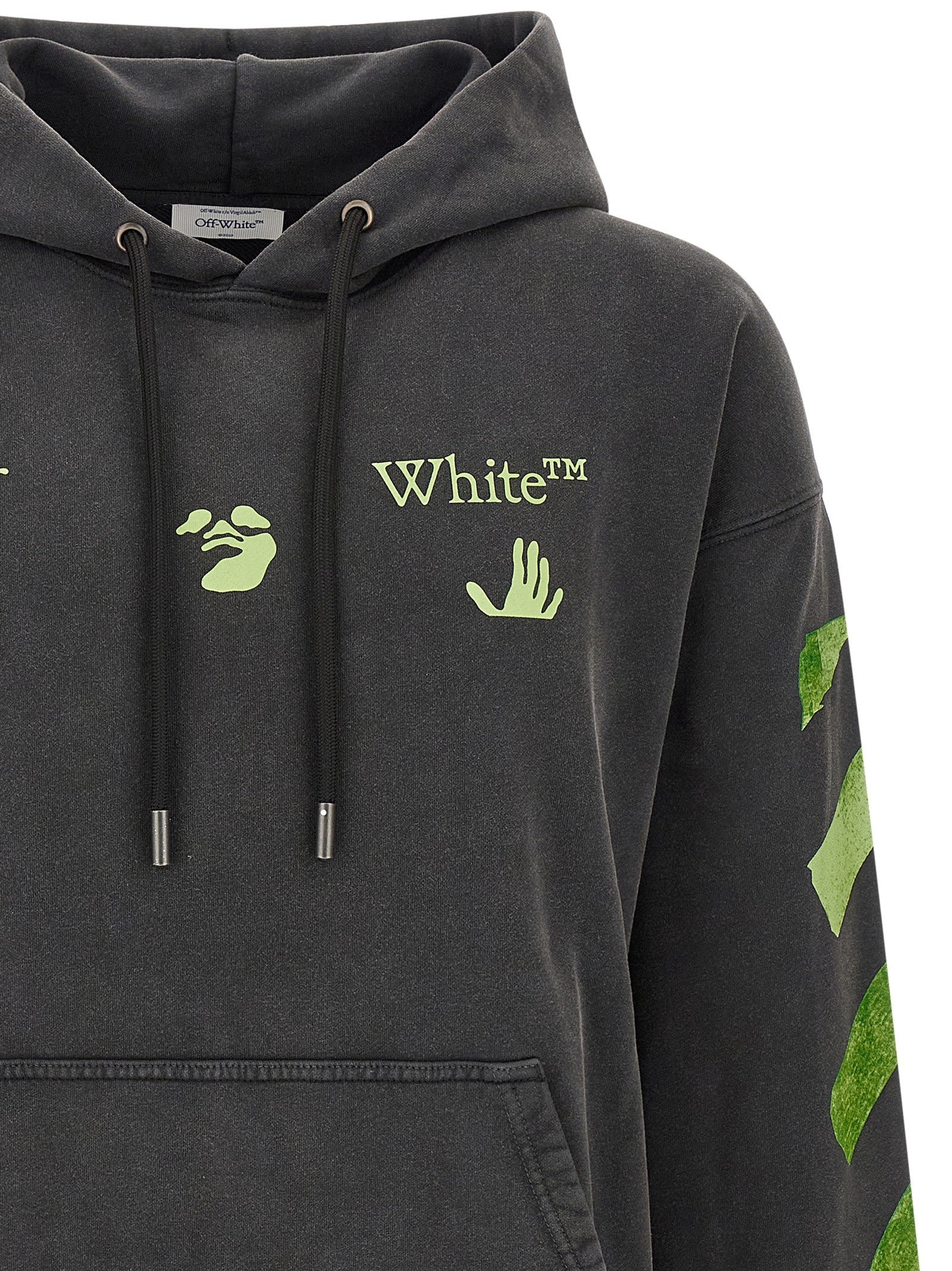 Off-White Bacco Arrow Skate Sweatshirt Grey