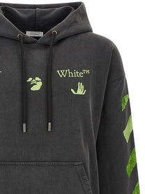 Off-White Bacco Arrow Skate Sweatshirt Grey
