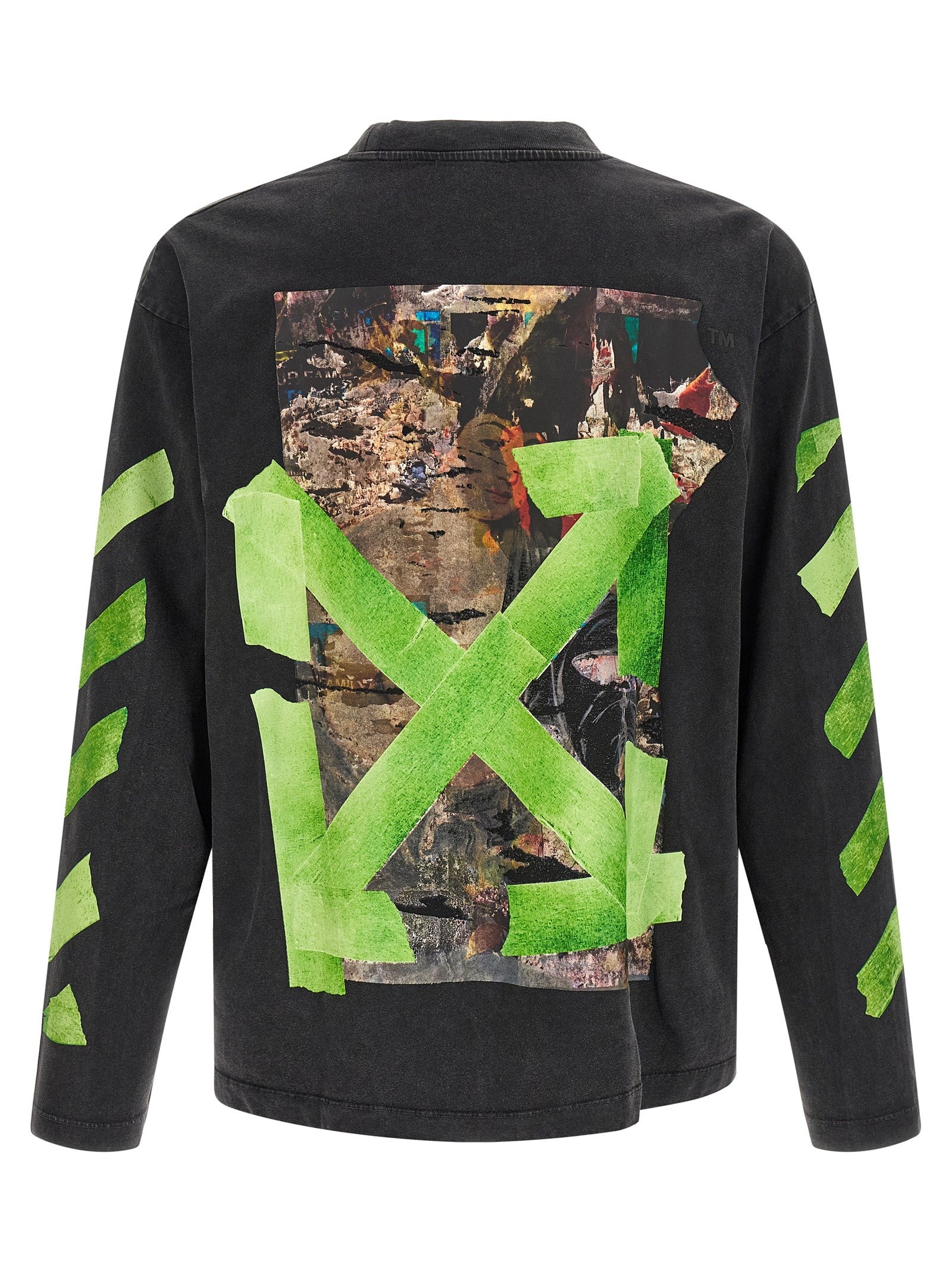 Off-White Bacco Arrow Skate Shirt Black