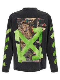 Off-White Bacco Arrow Skate Shirt Black