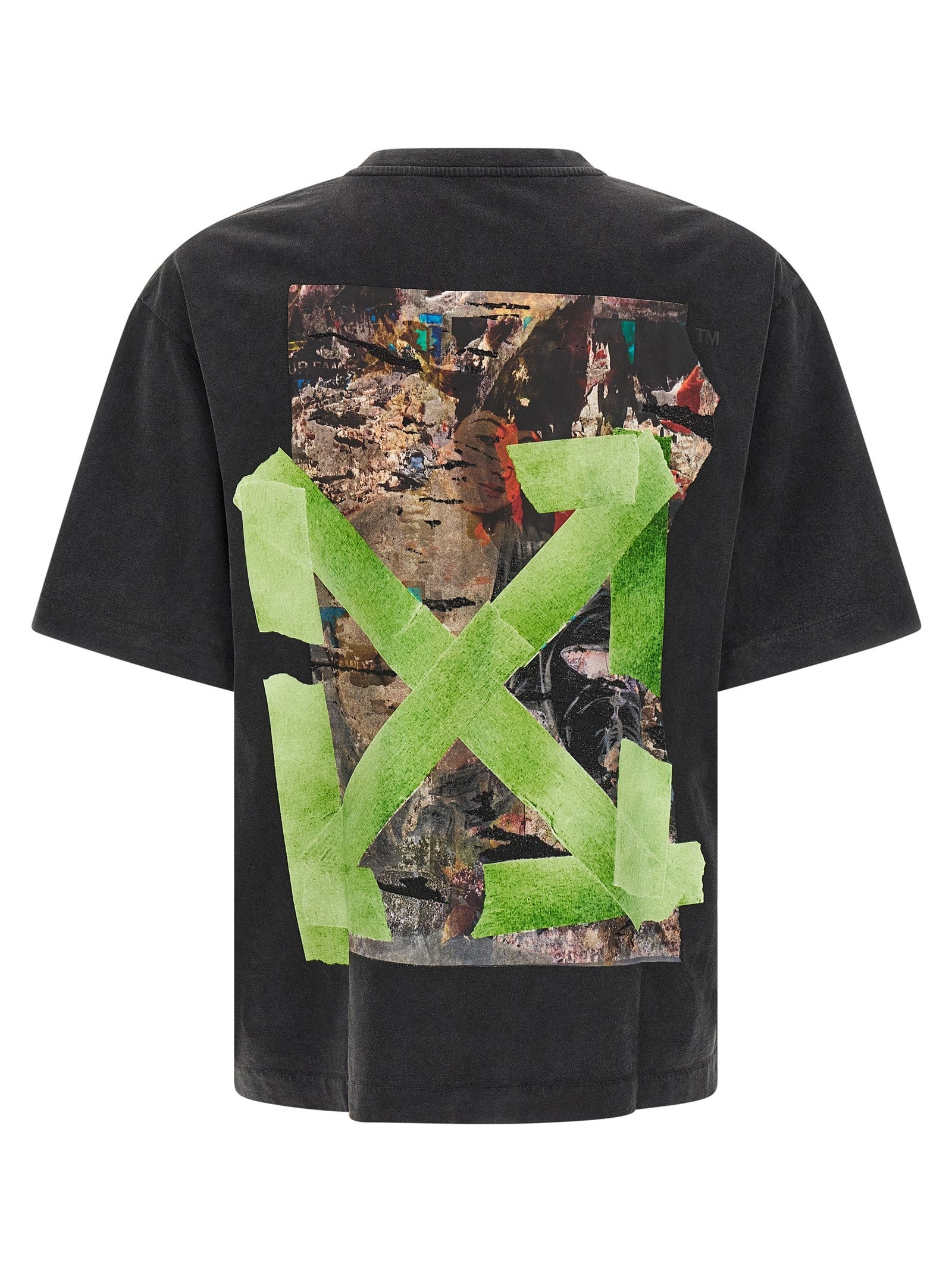 Off-White Bacco Arrow Skate Shirt Black