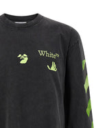 Off-White Bacco Arrow Skate Shirt Black, view 3