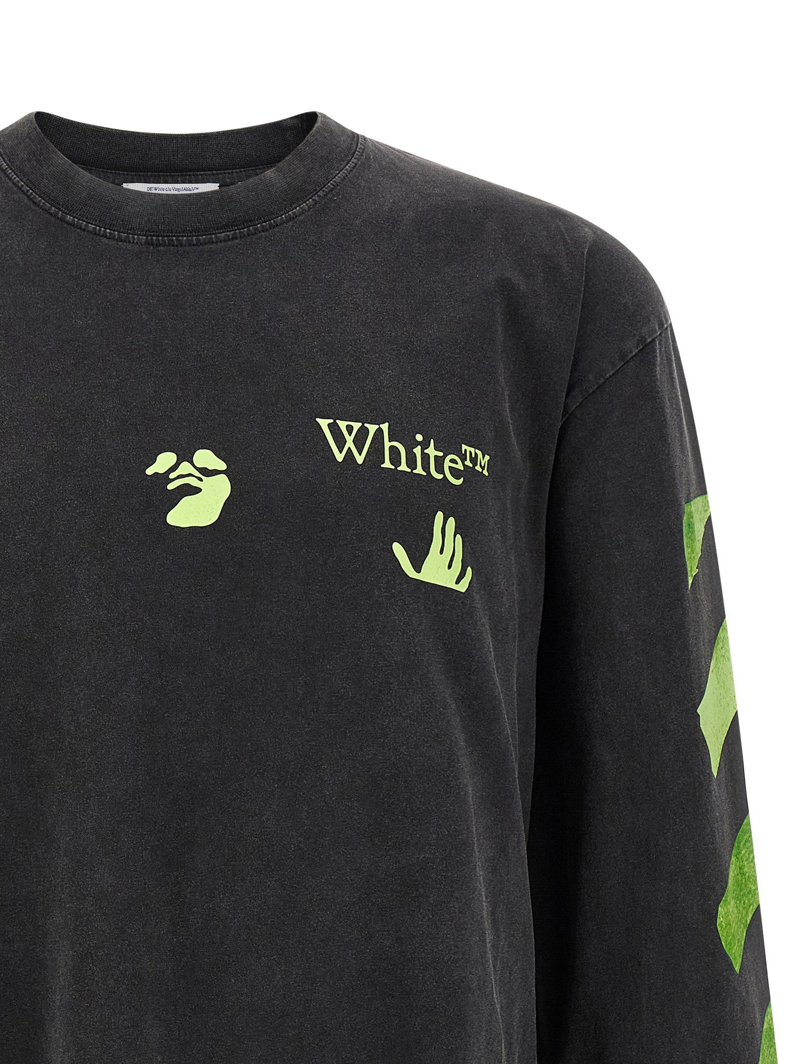 Off-White Bacco Arrow Skate Shirt Black