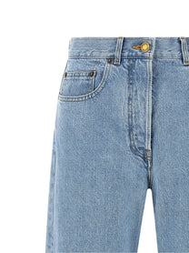 Thom Browne Back Martingale Jeans Blue