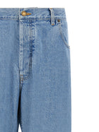 Thom Browne Back Martingale Jeans Blue, view 3