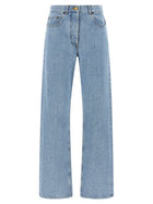 Thom Browne Back Martingale Jeans Blue