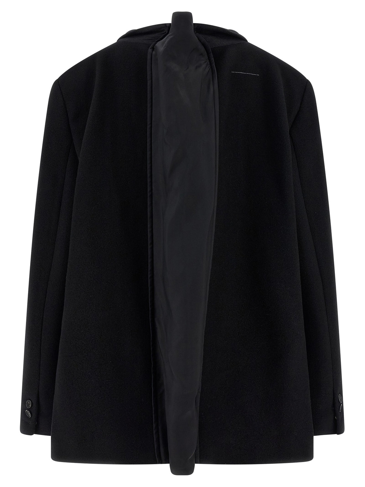 MM6 Maison Margiela Back Panel Blazer Black, view 2