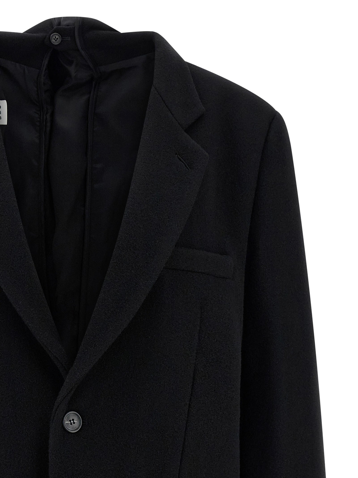 MM6 Maison Margiela Back Panel Blazer Black, view 3