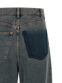 MM6 Maison Margiela Back to Back Construction Jeans Grey