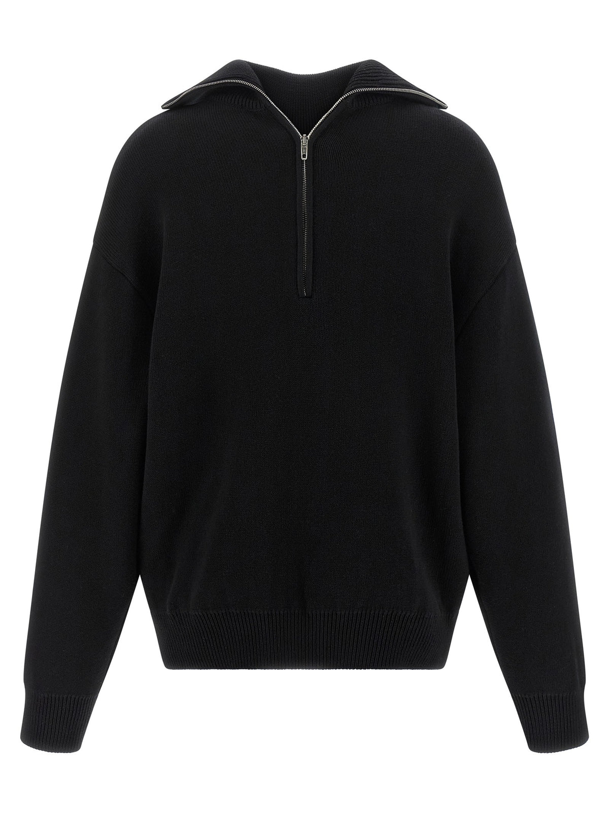 Balenciaga Back to Front Sweater Black, view 2