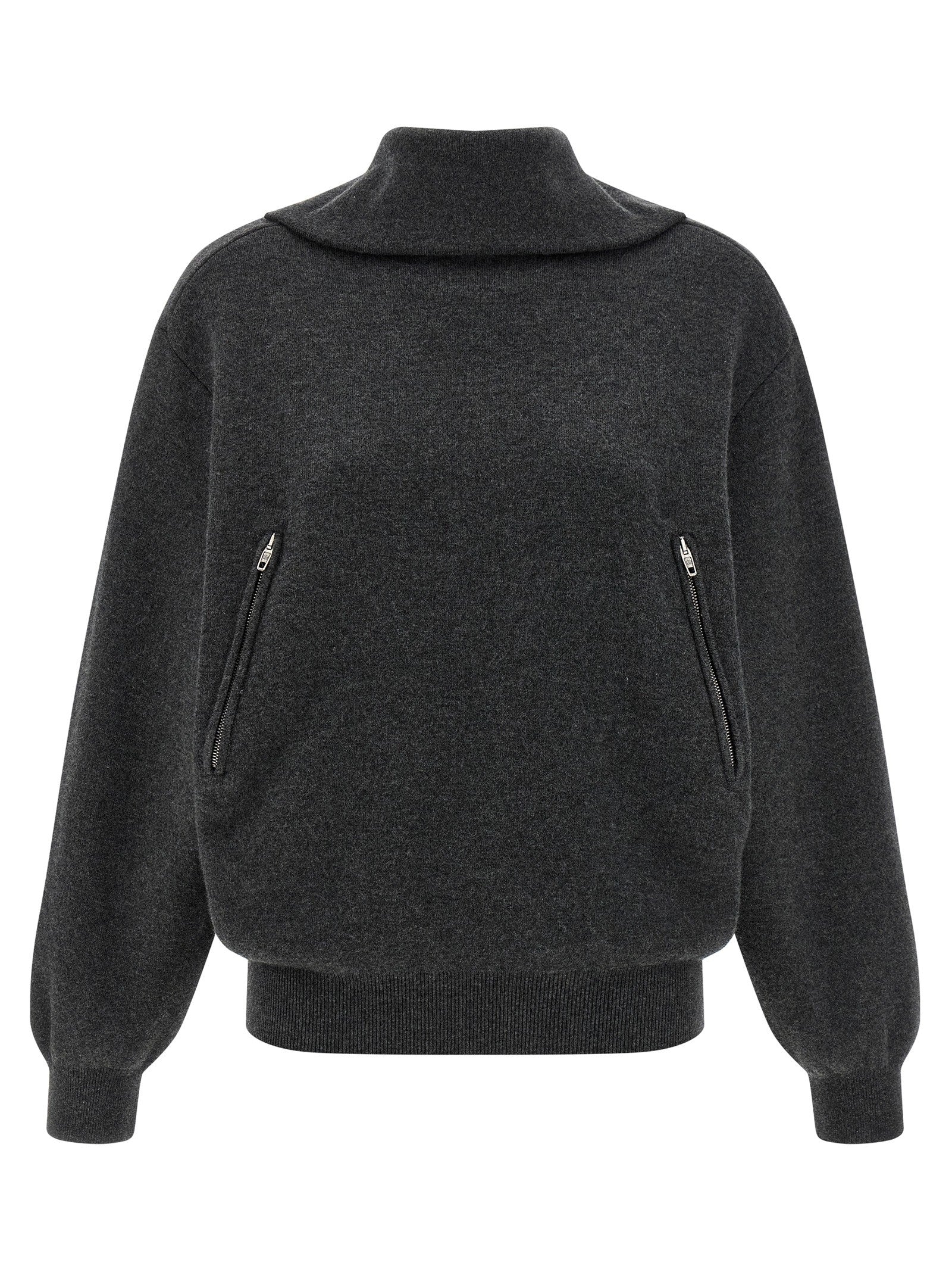 Balenciaga Back to Front Sweater Grey