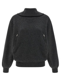 Balenciaga Back to Front Sweater Grey
