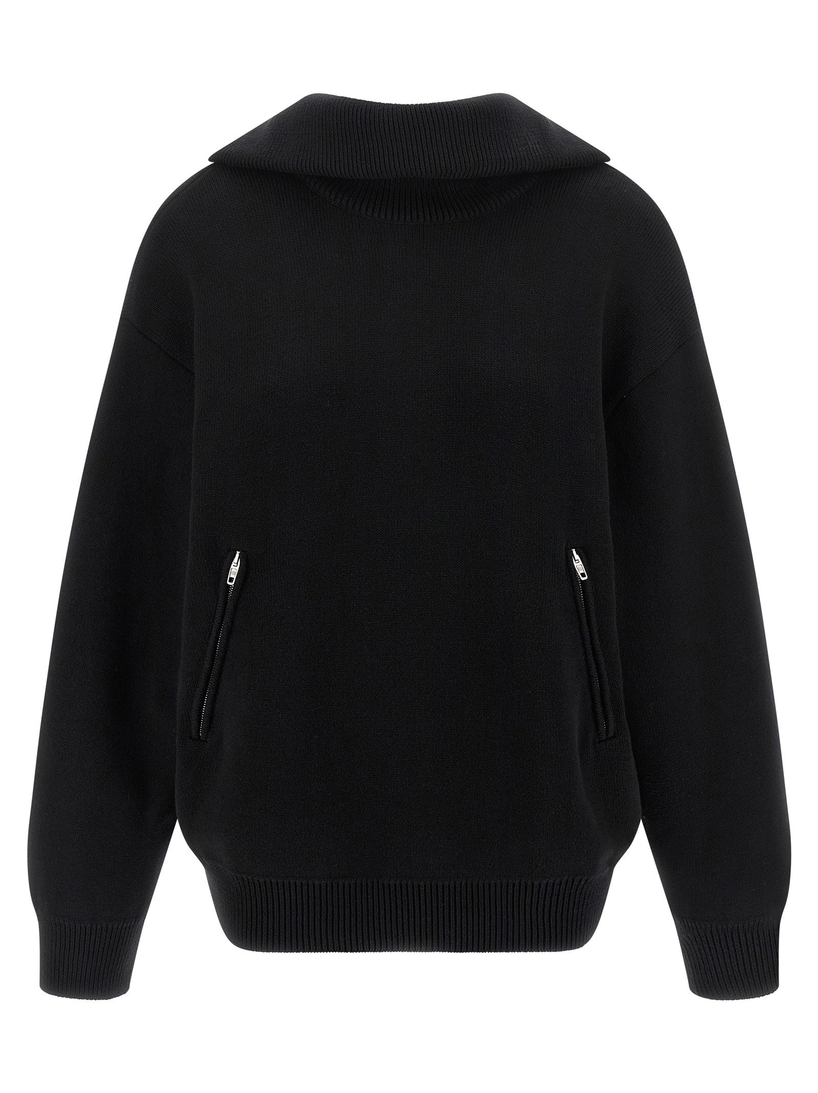 Balenciaga Back to Front Sweater Black