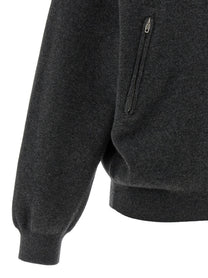 Balenciaga Back to Front Sweater Grey