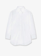 Givenchy Women's Backless Cotton Shirt White