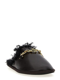 Stella McCartney Backless Ryder Sabots Brown