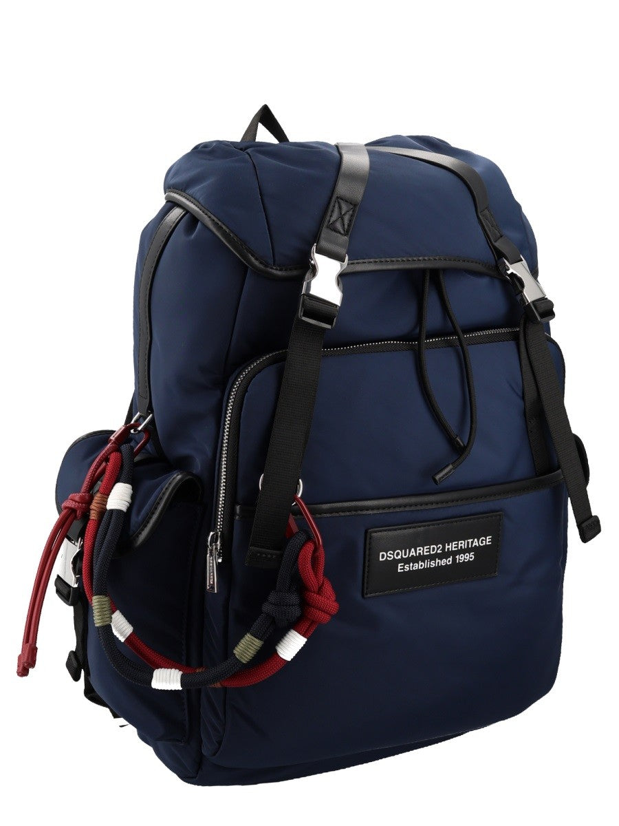 Dsquared2 Men's Backpack Heritage Blue
