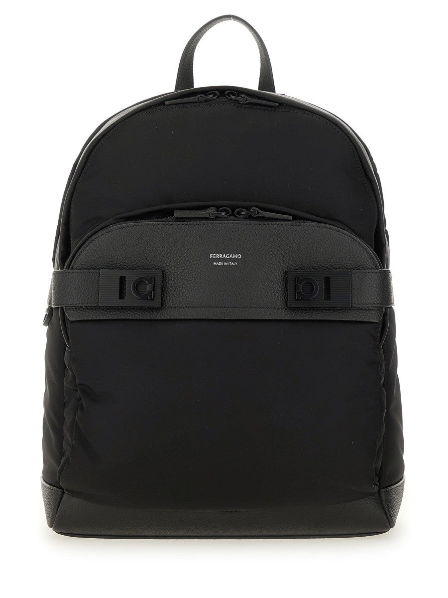 Ferragamo Men's Backpack Black